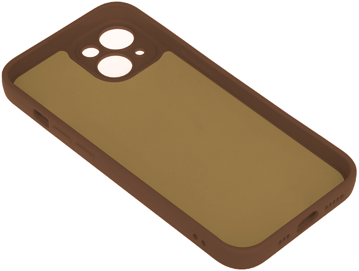 Case for Apple iPhone 18 Pro Max / 17 Pro Max, OEM, Silicone, Brown