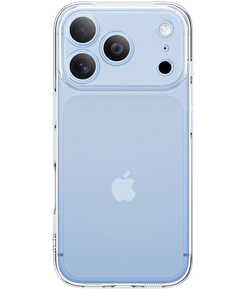 Case for Apple iPhone 18 Pro Max / 17 Pro Max, Tech-Protect, Flexair with Screen Protector, Transparent