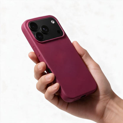 Case for Apple iPhone 18 Pro / iPhone 17 Pro, OEM, Silicone, Burgundy