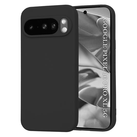Case for Google Pixel 10 Pro XL, Techsuit, SoftFlex, Black