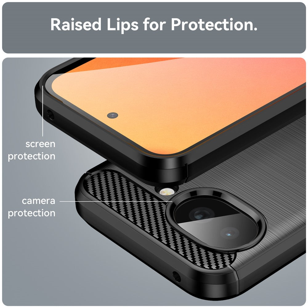 Case for Google Pixel 10a, Techsuit, Carbon, Black