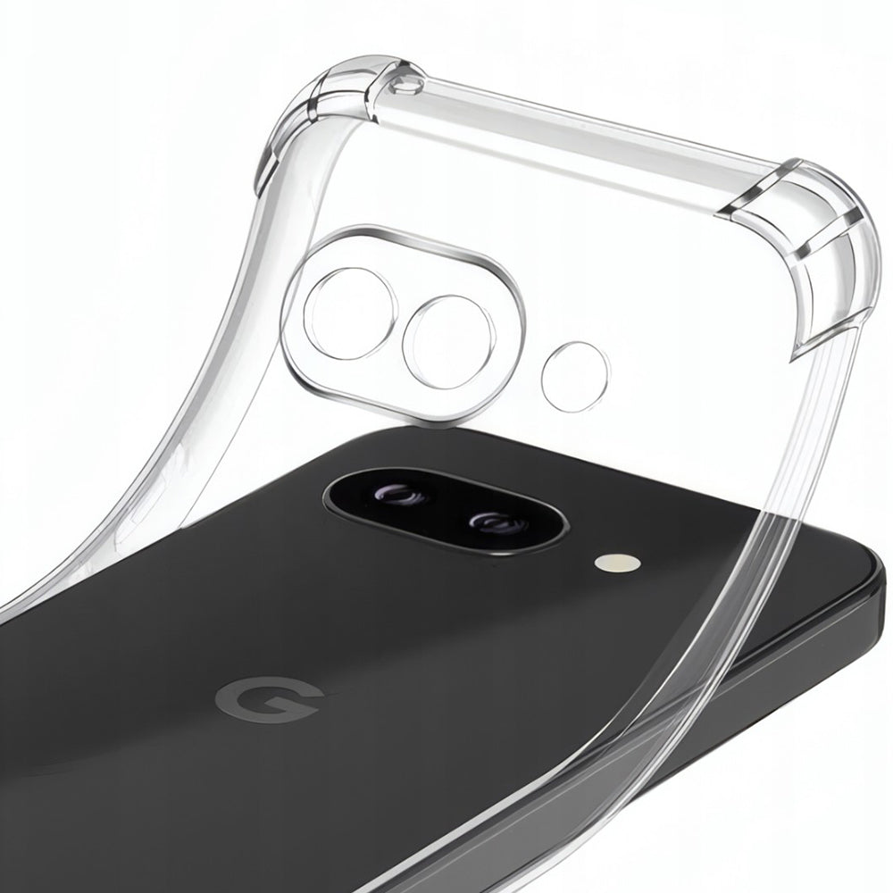 Case for Google Pixel 10a, Techsuit, Shockproof Clear, Transparent