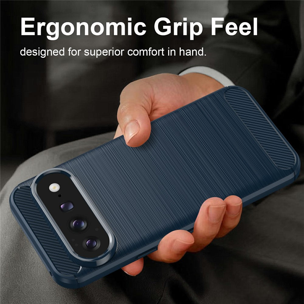 Case for Google Pixel 11 Pro / 11, Techsuit, Carbon, Blue
