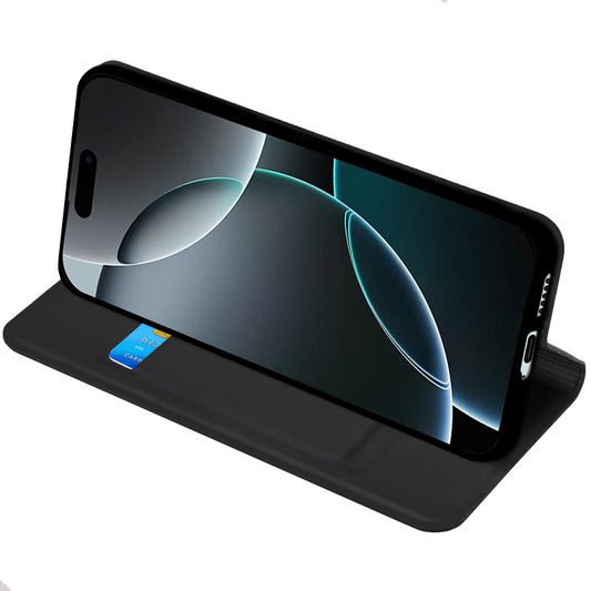 Case for Google Pixel 11 Pro / 11, Techsuit, Magskin Book, Black
