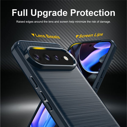 Case for Google Pixel 11 Pro XL, Techsuit, Carbon, Blue