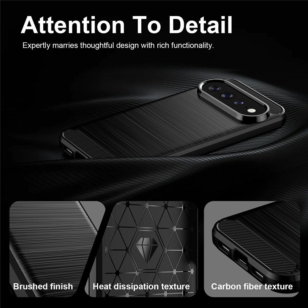 Case for Google Pixel 11 Pro XL, Techsuit, Carbon, Black
