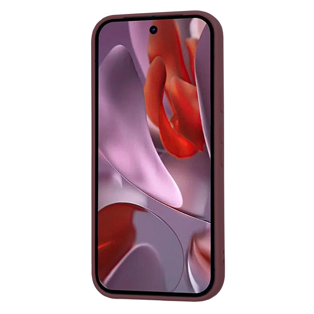 Case for Google Pixel 9a, Techsuit, SoftFlex, Burgundy
