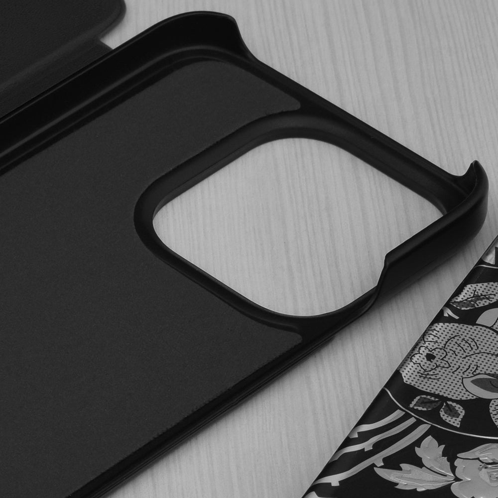 Case for Honor 400 Lite, Techsuit, eFold, Black