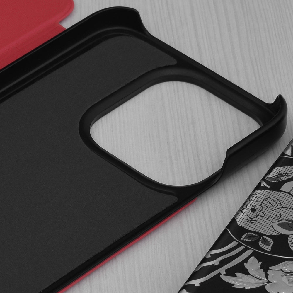 Case for Honor 400 Lite, Techsuit, eFold, Red