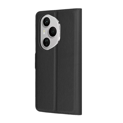Case for Honor 400 Pro, Techsuit, Leather Folio, Black