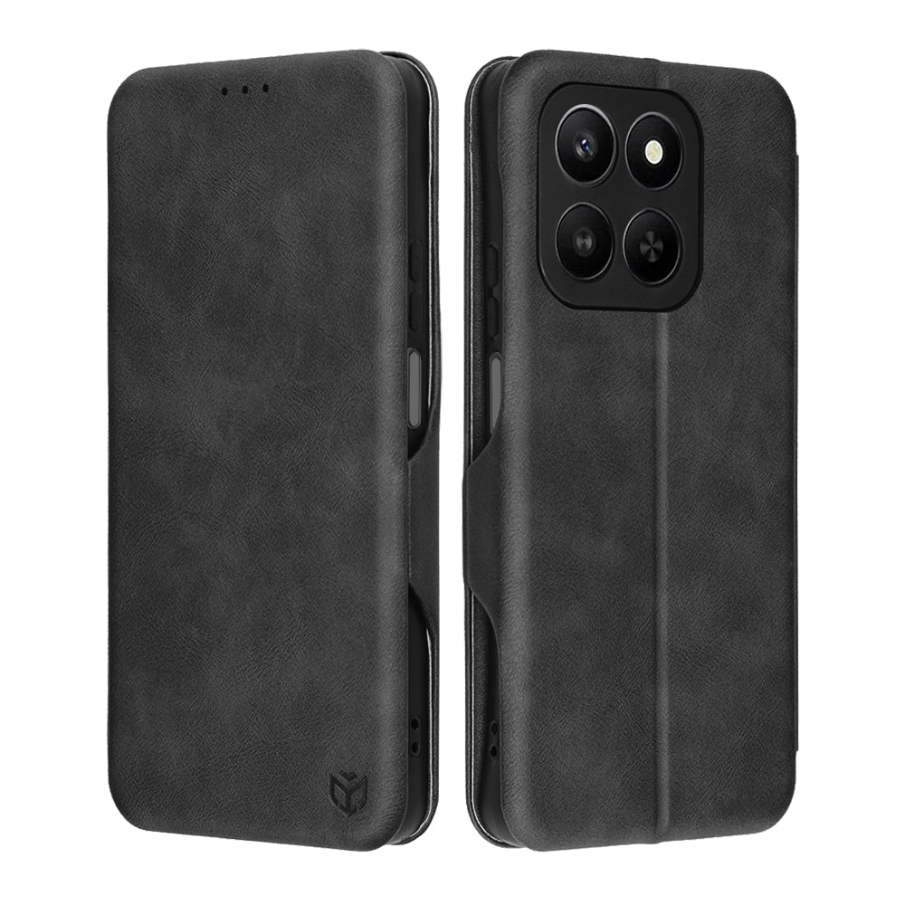 Case for Honor 400 Smart 4G / X7d 4G / 400 Smart 5G, Techsuit, Safe Wallet Plus, Black
