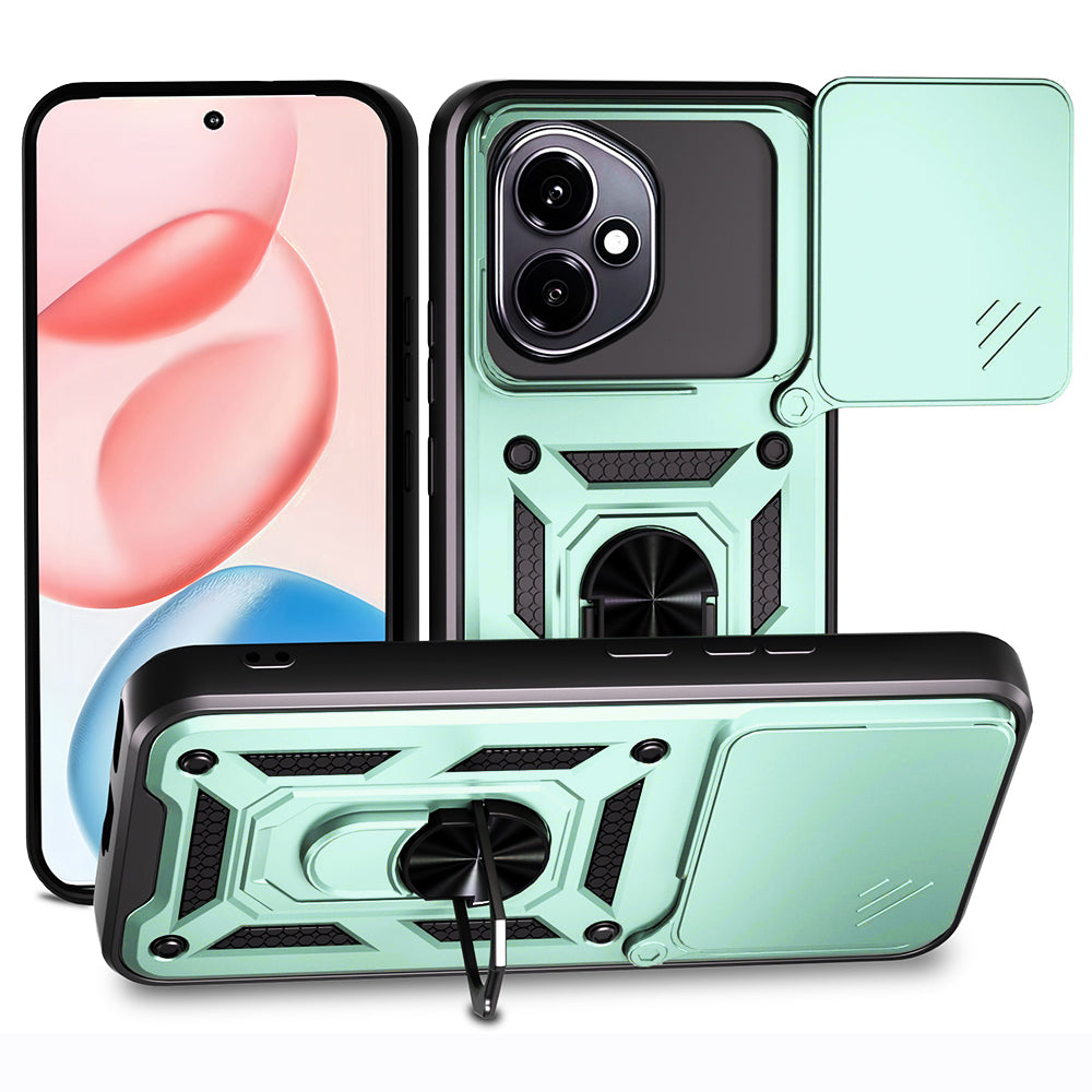 Case for Honor 400, Techsuit, CamShield, Green