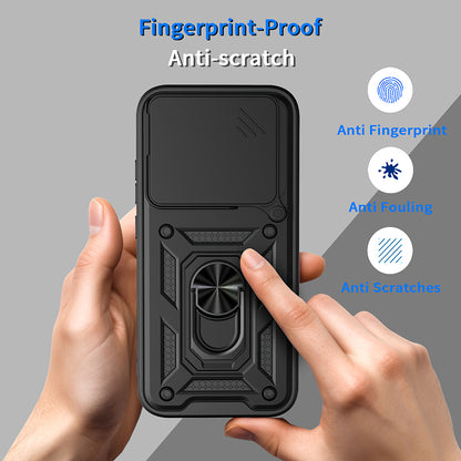 Case for Honor 600 Lite, Techsuit, CamShield, Blue