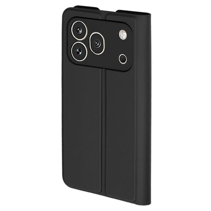Case for Honor 600 Pro, Techsuit, Magskin Book, Black