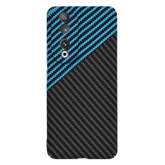 Case for Honor 90, Techsuit, Carbonite FiberShell, Black Blue