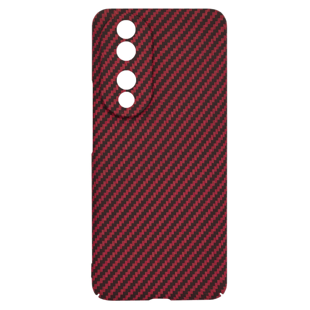 Case for Honor 90, Techsuit, Carbonite FiberShell, Red