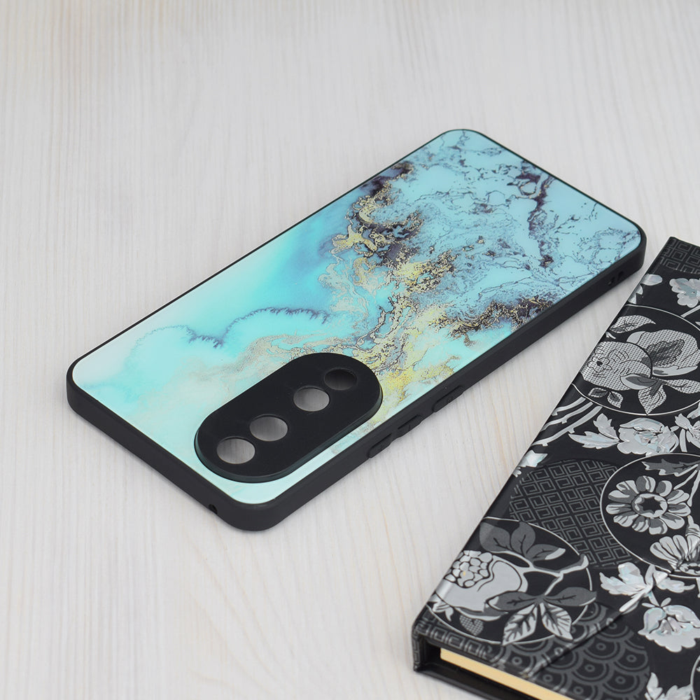 Case for Honor 90, Techsuit, Glaze, Blue