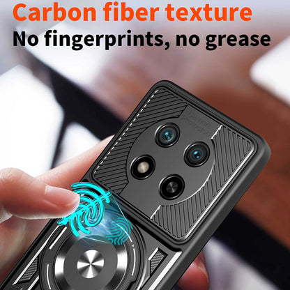 Case for Honor Magic8 Lite, Techsuit, RuggedCam, Black