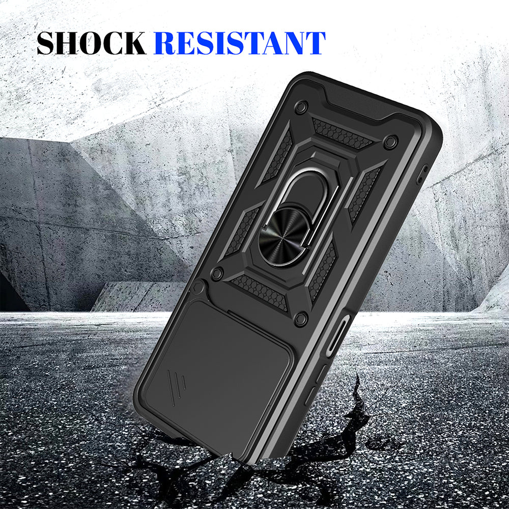 Case for Honor X5c Plus, Techsuit, CamShield, Blue