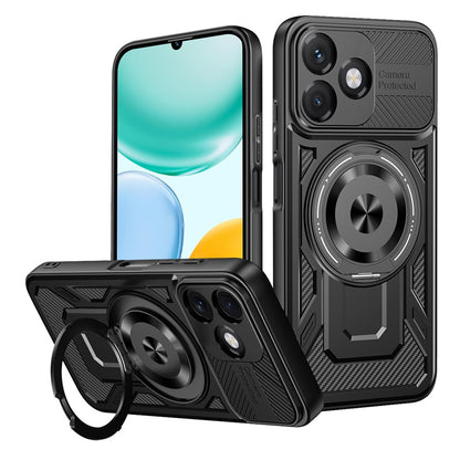 Case for Honor X5c Plus, Techsuit, RuggedCam, Black