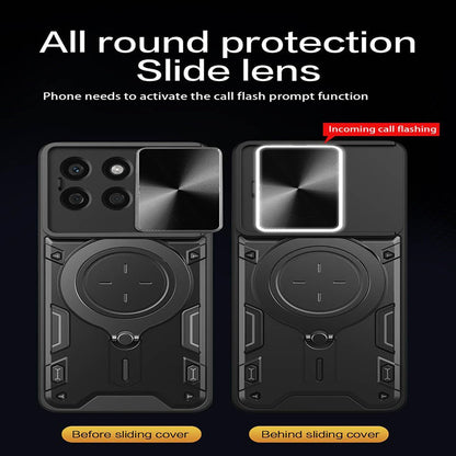 Case for Honor X8c, Techsuit, CamGuard Pro, Blue