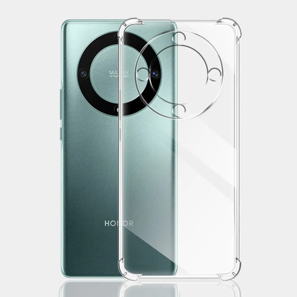 Case for Honor X9a, Techsuit, Shockproof Clear, Transparent