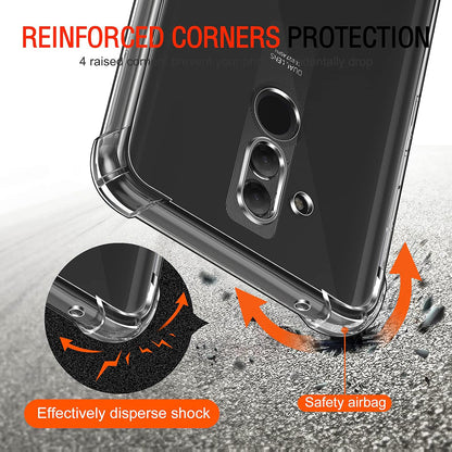 Case for Huawei Mate 20 Lite, Techsuit, Shockproof Clear, Transparent