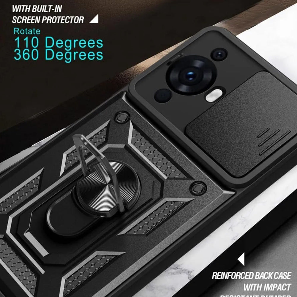 Case for Huawei nova 12s / nova 11, Techsuit, CamShield, Green