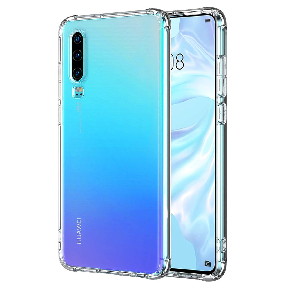 Case for Huawei P30, Techsuit, Shockproof Clear, Transparent