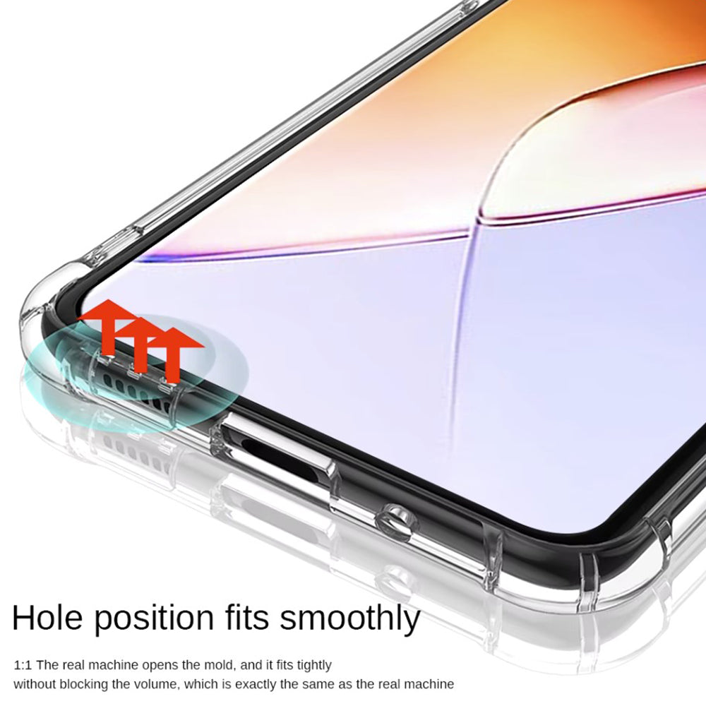 Case for Infinix Note 40 Pro+, Techsuit, Shockproof Clear, Transparent