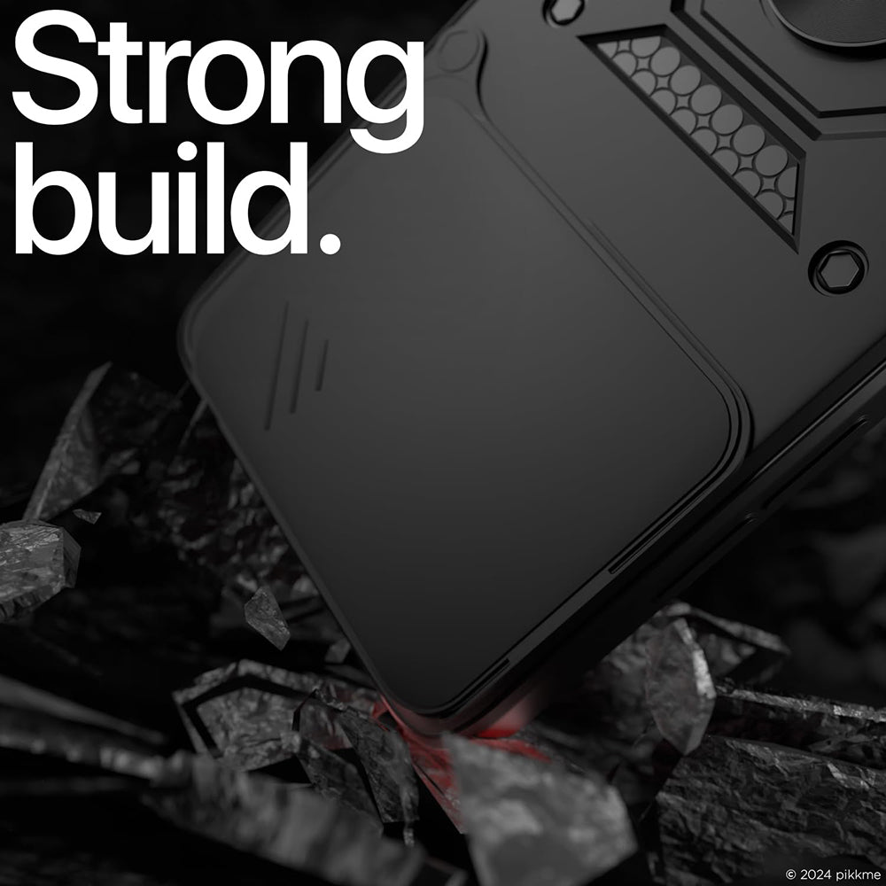 Case for Motorola Edge 60 Fusion / Edge 60, Techsuit, CamShield, Black