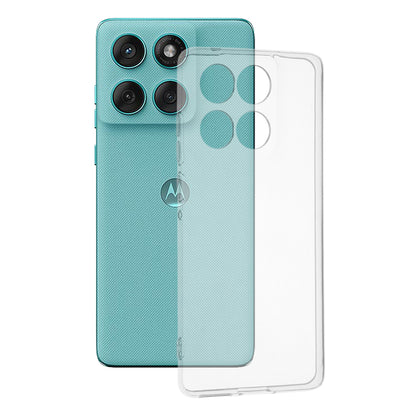 Case for Motorola Edge 60 Fusion / Edge 60, Techsuit, Clear, Transparent