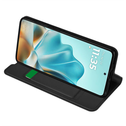Case for Motorola Edge 60 Fusion / Edge 60, Techsuit, Magskin Book, Black