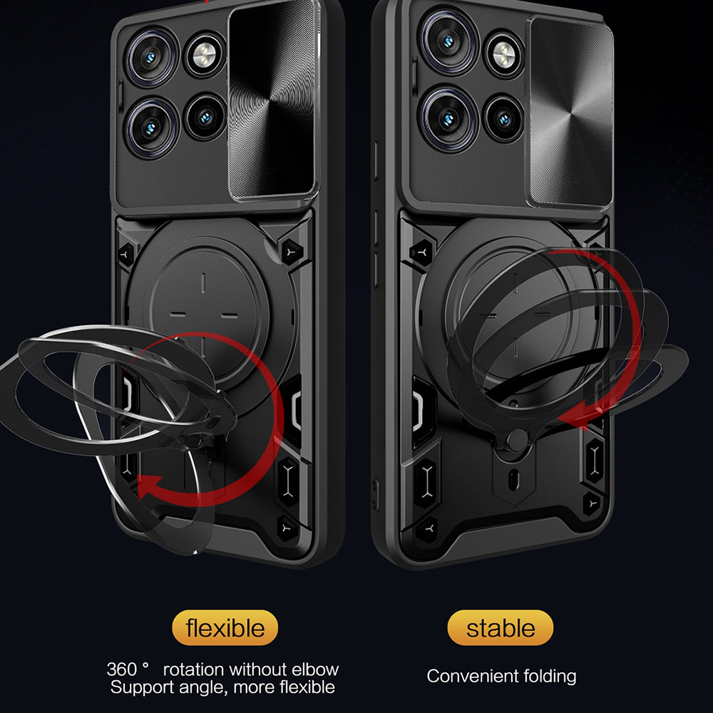 Case for Motorola Edge 60 Neo / Edge 50 Neo, Techsuit, CamGuard Pro, Black