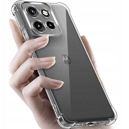Case for Motorola Edge 70 Fusion, Techsuit, Shockproof Clear, Transparent