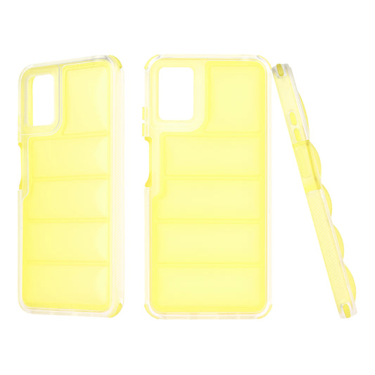 Case for Motorola Moto E22i / E22, Techsuit, Wave Shield, Yellow