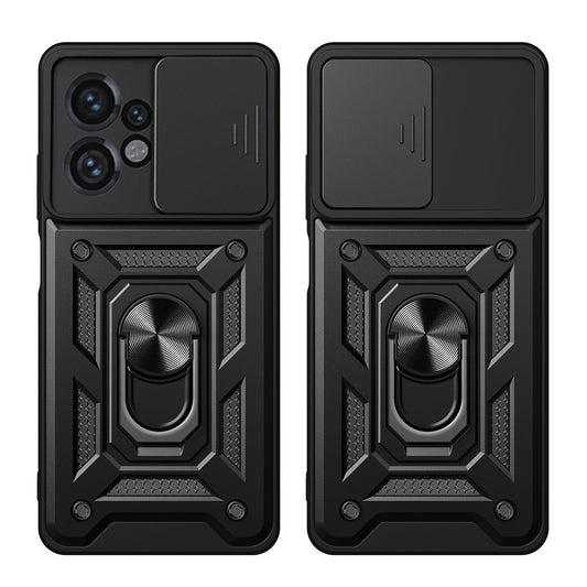 Case for Motorola Moto G04s / E14 / G04 / G24, Techsuit, CamShield, Black