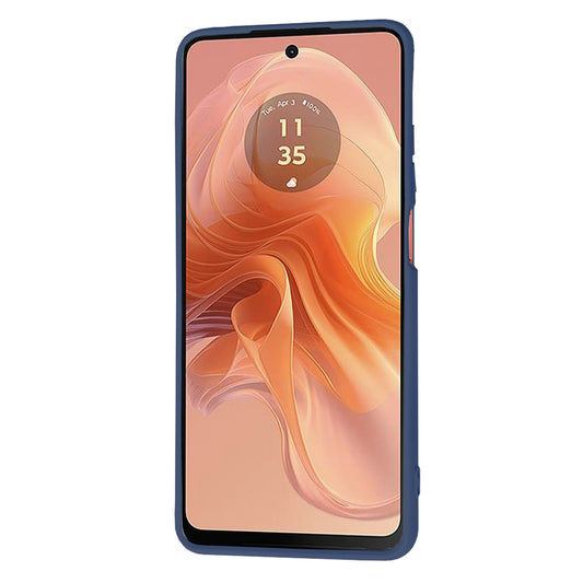 Case for Motorola Moto G04s / E14 / G04, Techsuit, SoftFlex, Navy Blue