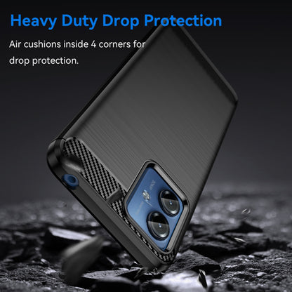 Case for Motorola Moto G14, Techsuit, Carbon, Black