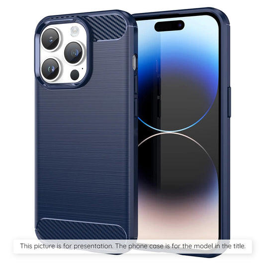 Case for Motorola Moto G15 / G15 Power, Techsuit, Carbon, Blue