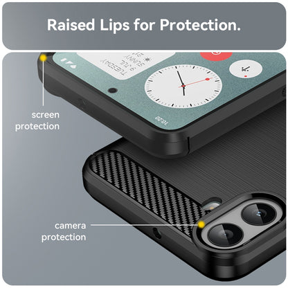 Case for Nothing CMF Phone 1, Techsuit, Carbon, Black