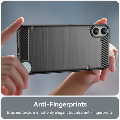 Case for Nothing CMF Phone 1, Techsuit, Carbon, Black