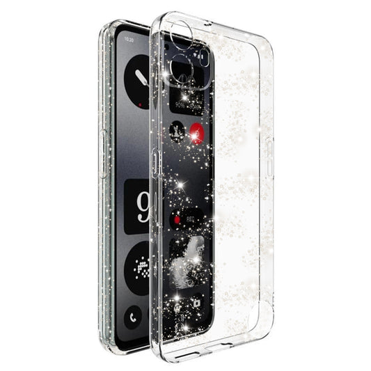 Case for Nothing CMF Phone 1, Techsuit, SparkleSkin, Transparent
