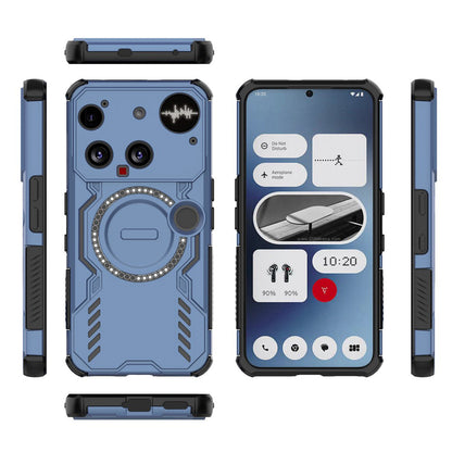 MagSafe Case for Nothing Phone (3), Techsuit, ArmorMag, Blue