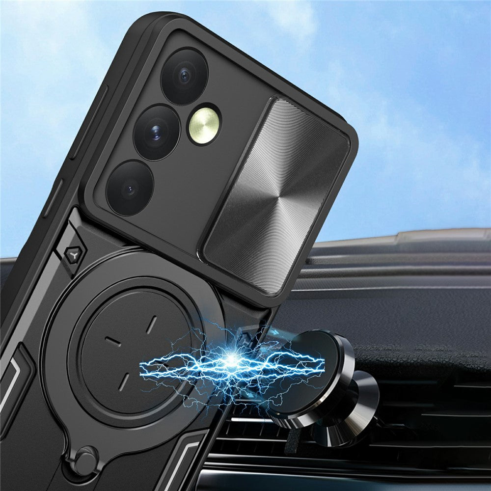 Case for Nothing Phone (3a) Lite, Techsuit, CamGuard Pro, Black