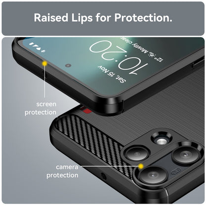 Case for Nothing Phone (3a) Lite, Techsuit, Carbon, Black
