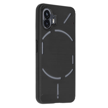 Case for Nothing Phone (2), Techsuit, Carbon, Black