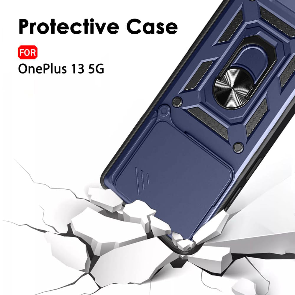 Case for OnePlus 13, Techsuit, CamShield, Blue