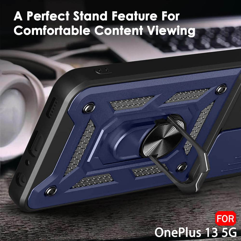 Case for OnePlus 13, Techsuit, CamShield, Blue