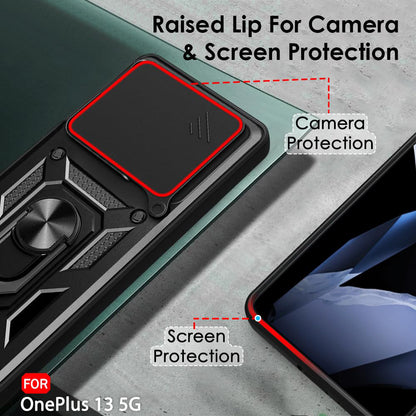 Case for OnePlus 13, Techsuit, CamShield, Black